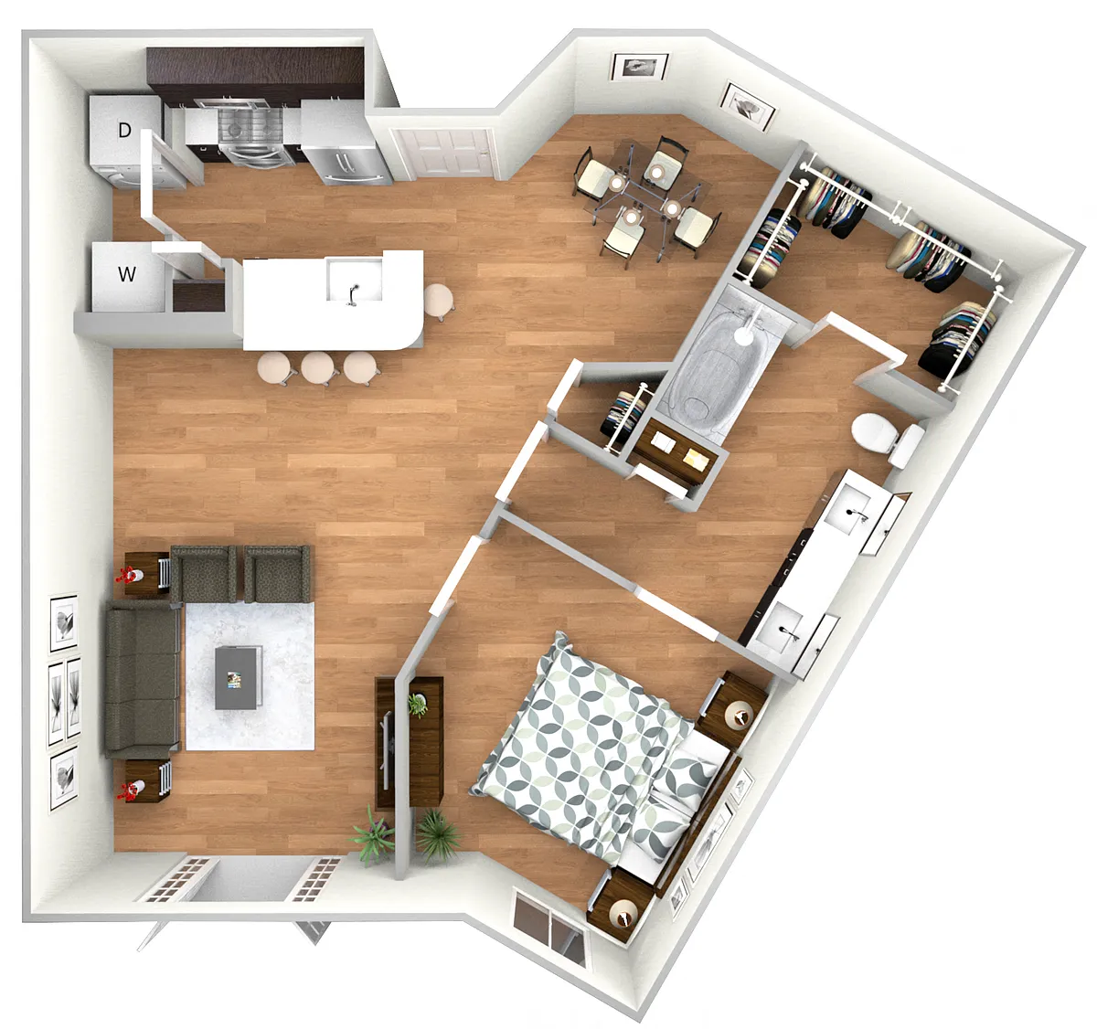 Floor plan Eleuthera