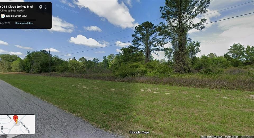 1st image of 603 E CITRUS SPRINGS BOULEVARD LOT 14
