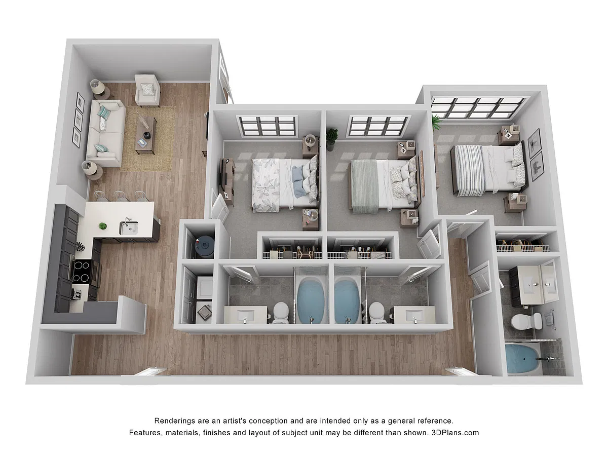 Floor plan A-3A1