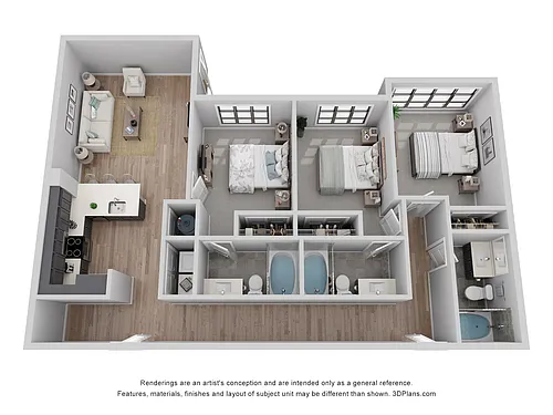 Floor plan A-3A1