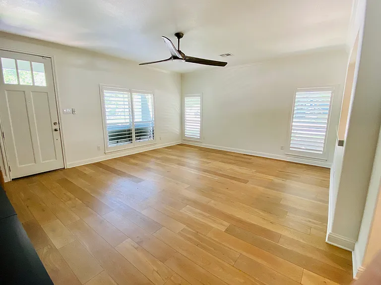 Living room (empty) looking out front