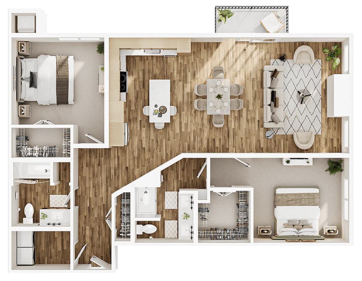 Floor plan Reed