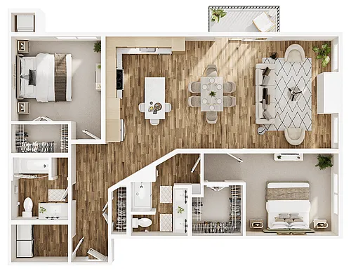 Floor plan Reed