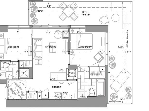 3rd image of 7 Grenville St #1705