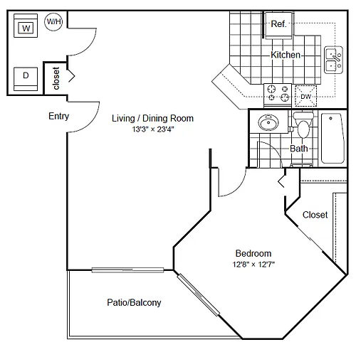 Floor plan A1
