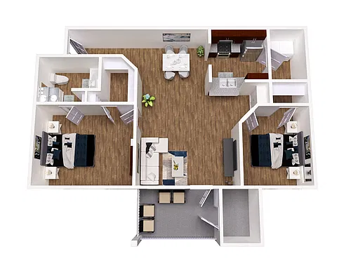 Floor plan Oakdale