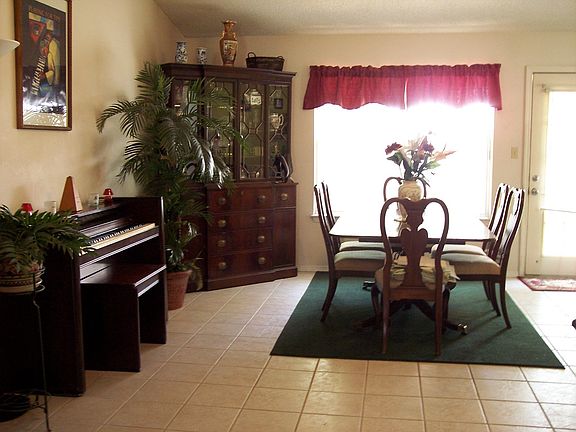 Tiled Dining Room