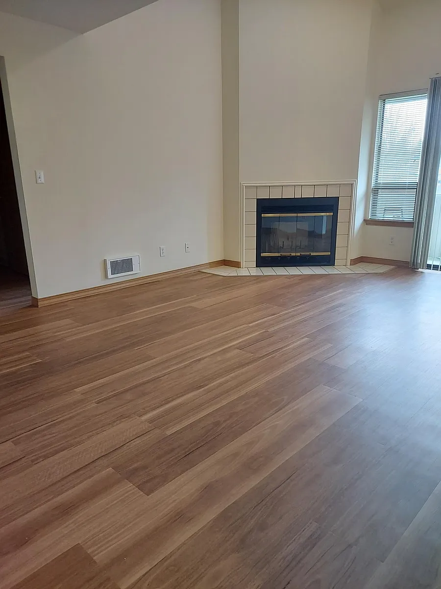 Living room with vaulted ceiling - Inglewood Forest