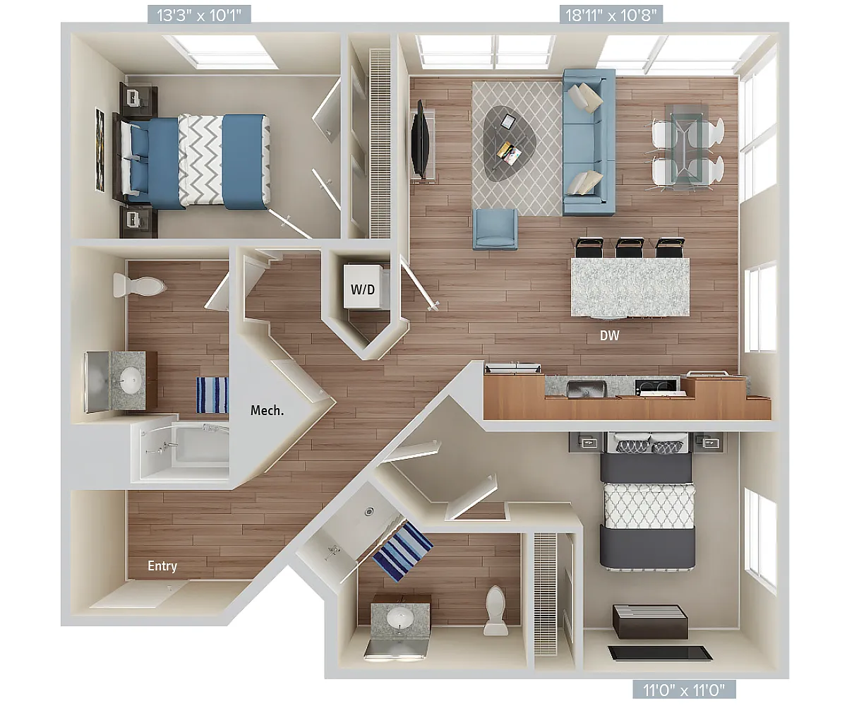 Floor plan 451