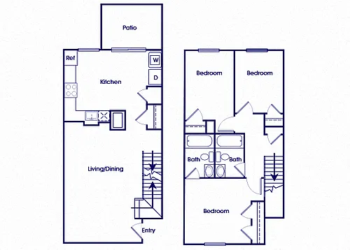 Floor plan C2TH_RiverwoodsatTowneSquare