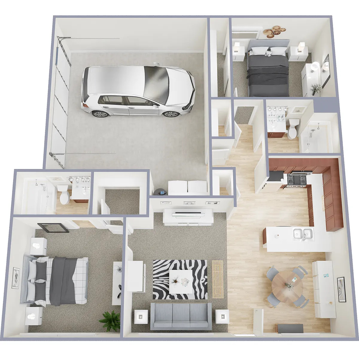 Floor plan B Plan