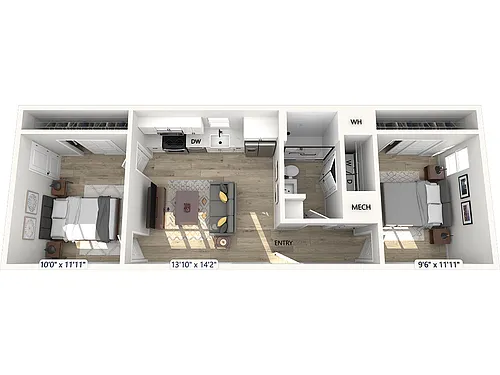 Floor plan ADU