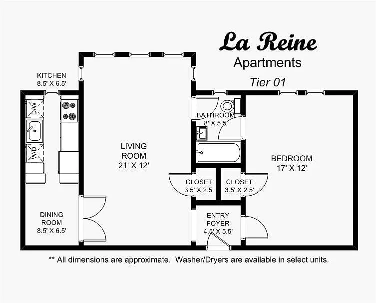 Floor plan Tier 1