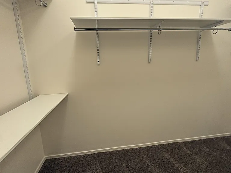 Master walk in closet