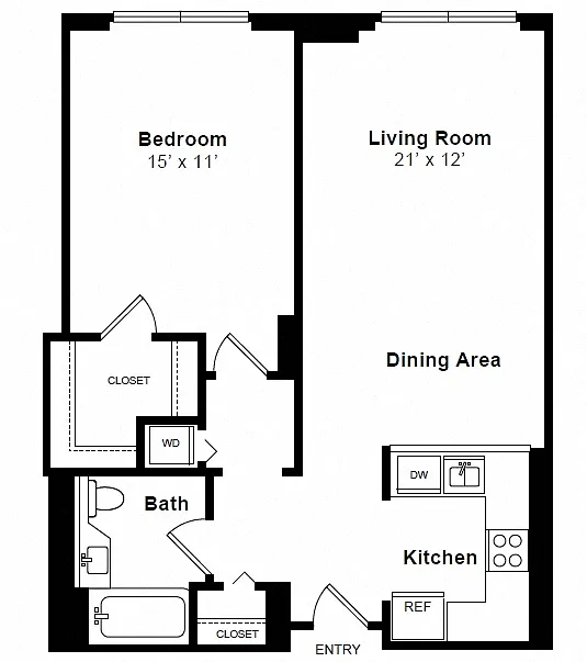 Floor plan Claremont