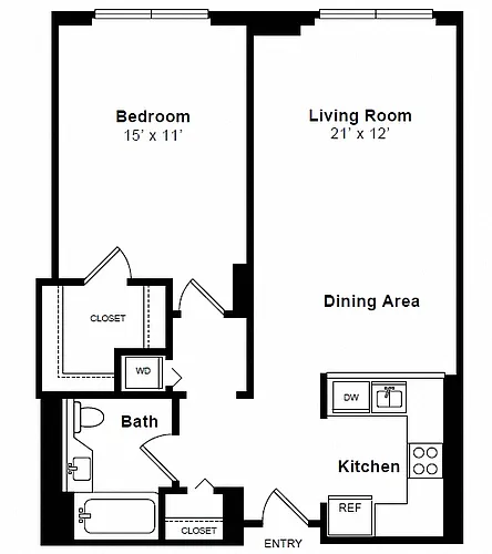 Floor plan Claremont