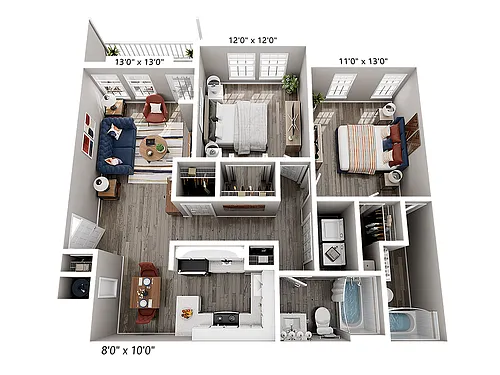 Floor plan B2