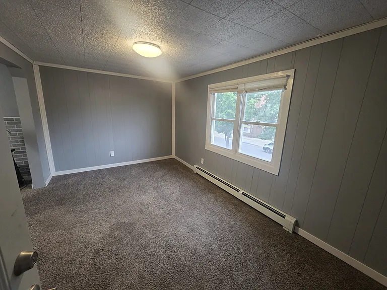 Living room - front door view
