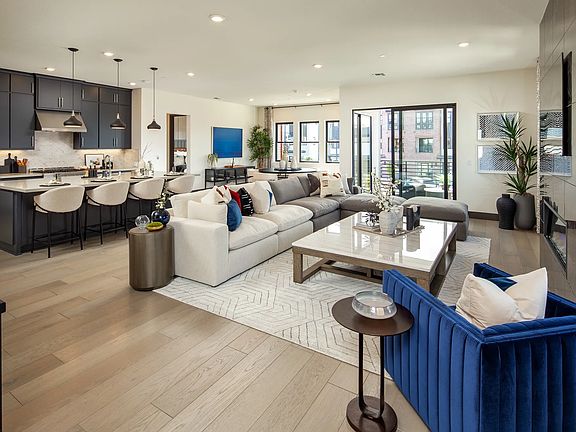 Rooftops Plan 5 Great Room Kitchen