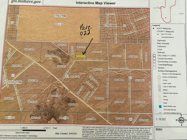 22 E Oscar Dr, Yucca, AZ 86438