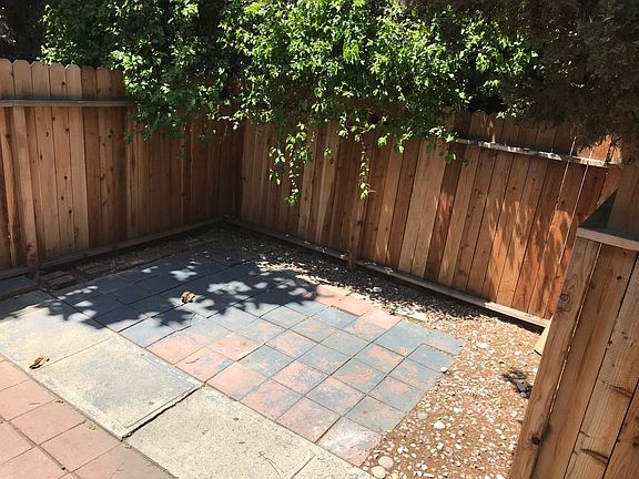 Private patio
