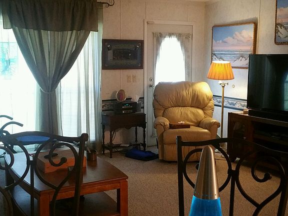 Front room looking over bar