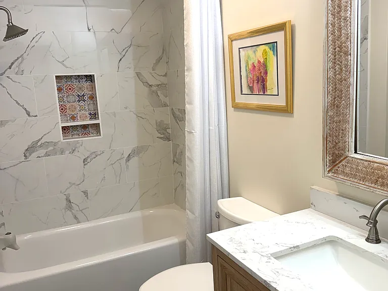 Secondary bathroom