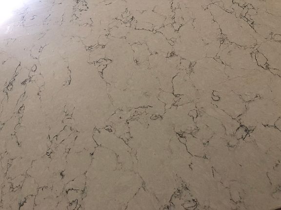 Brand new quartz counters