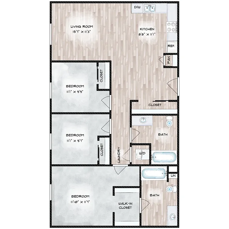 Floor plan C1