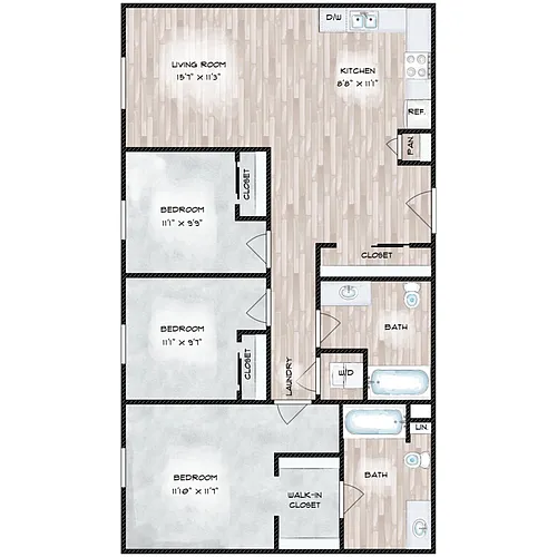 Floor plan C1