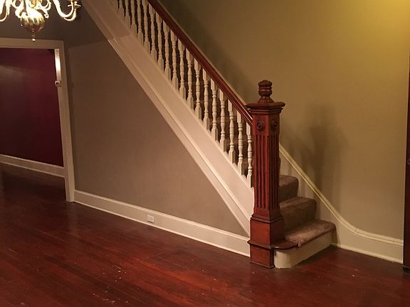 living room front staircase