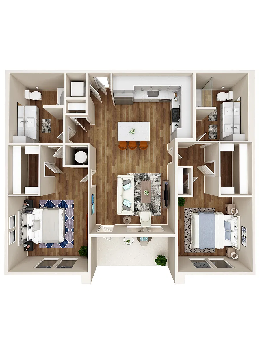 Floor plan B3