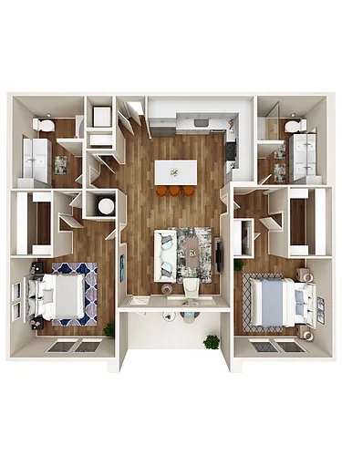 Floor plan B3
