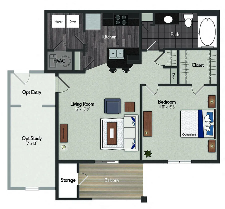 Floor plan Delaware / Hudson