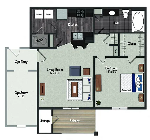 Floor plan Delaware / Hudson