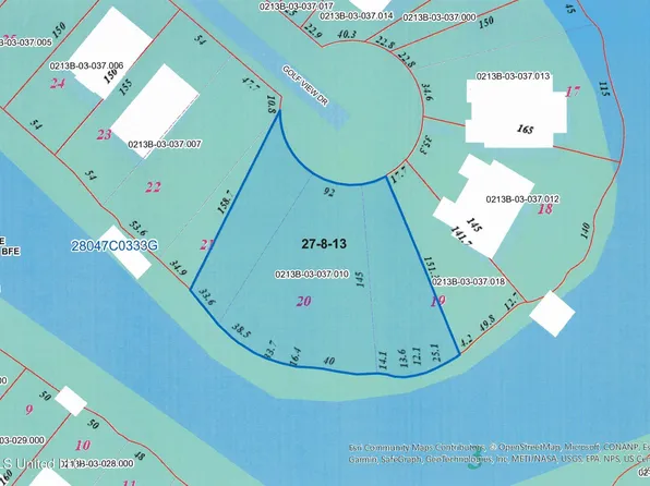 Golfview Dr, Pass Christian, MS 39571