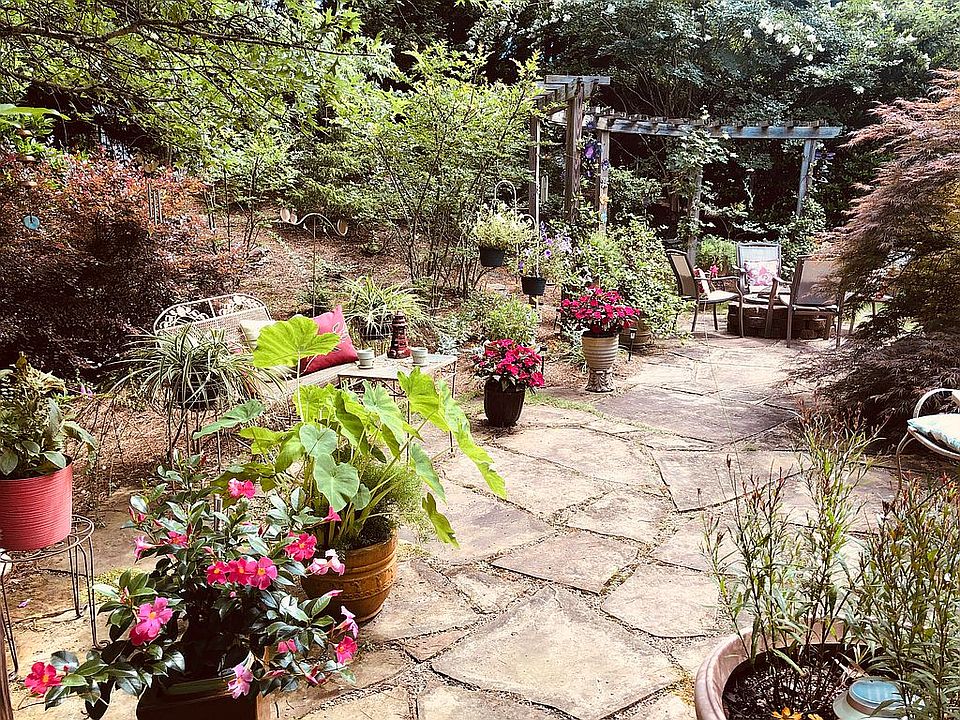 Backyard patio oasis 