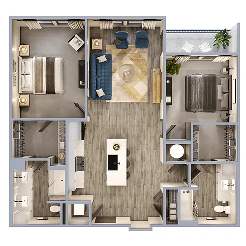 Floor plan B1