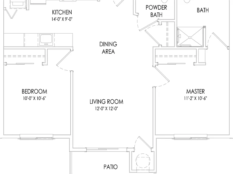 Tapestry At Woodland Hills - B1 - 1.5 Beds - 1.5 Baths - 907 Sq. ft.