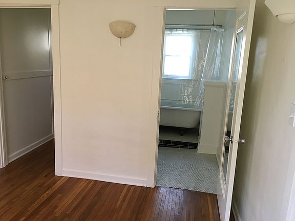 View to bathroom and closet