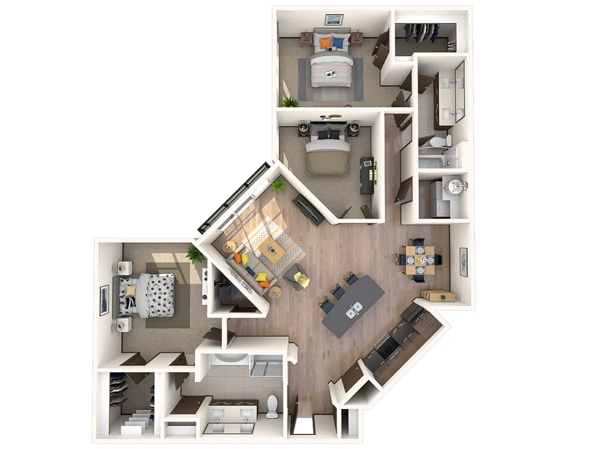 Floor plan C1a