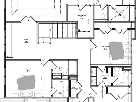 upper floor plan