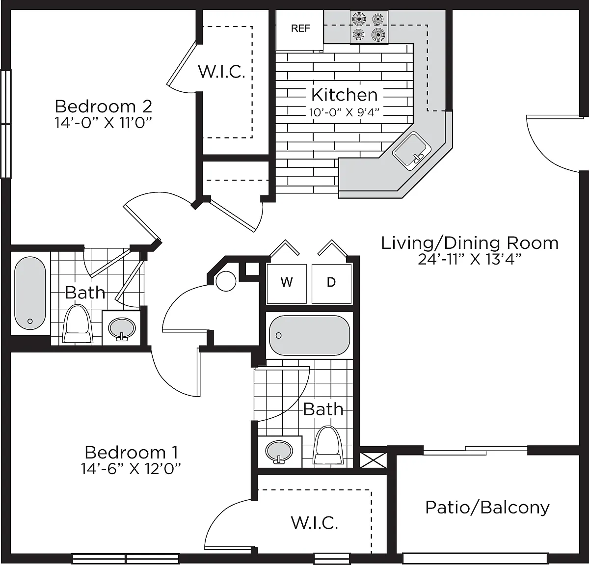 Floor plan The Brighton
