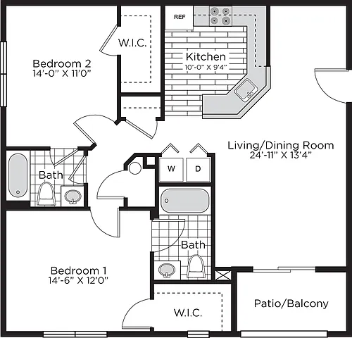 Floor plan The Brighton
