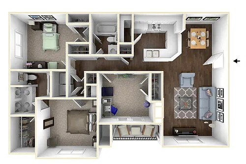 Floor plan C1