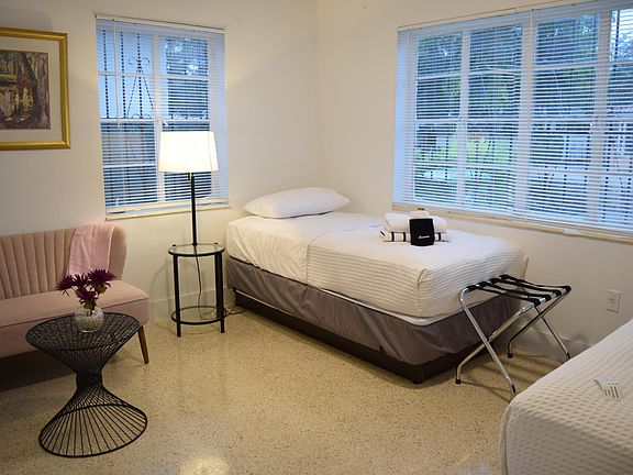 Well lit bedrooms