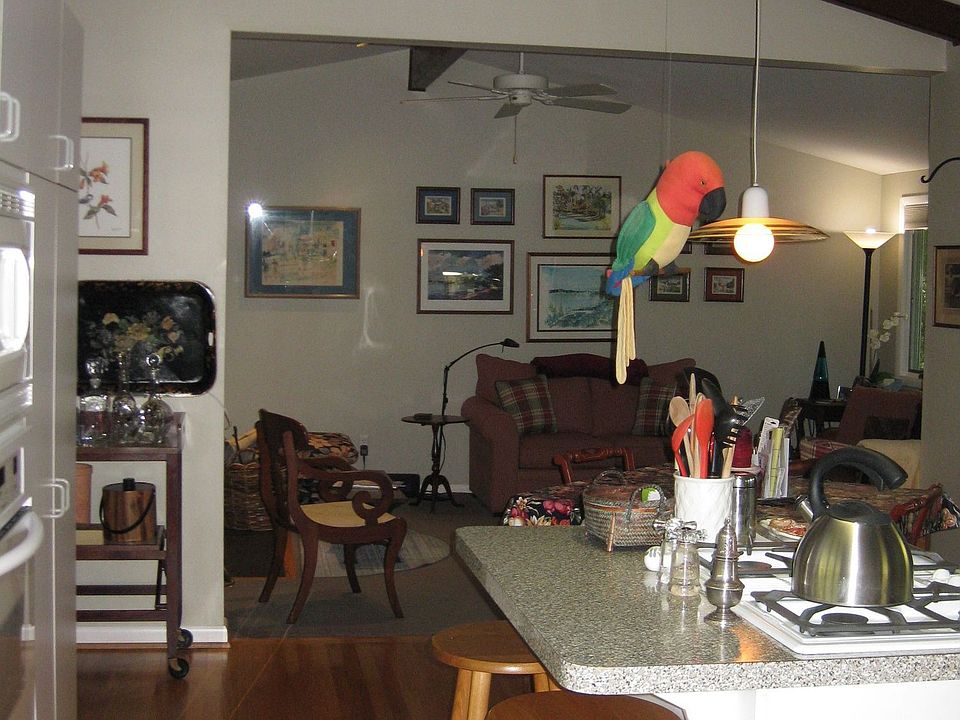 Kitchen to family room