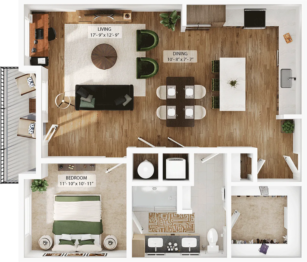 Floor plan A20