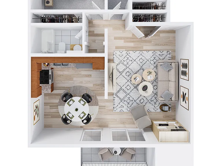Explore this elegant floor plan designed for modern living. Explore this elegant floor plan designed for modern living.