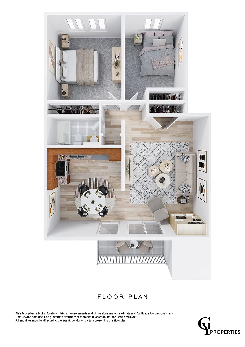 Floor plan 2B_1Ba_Classic